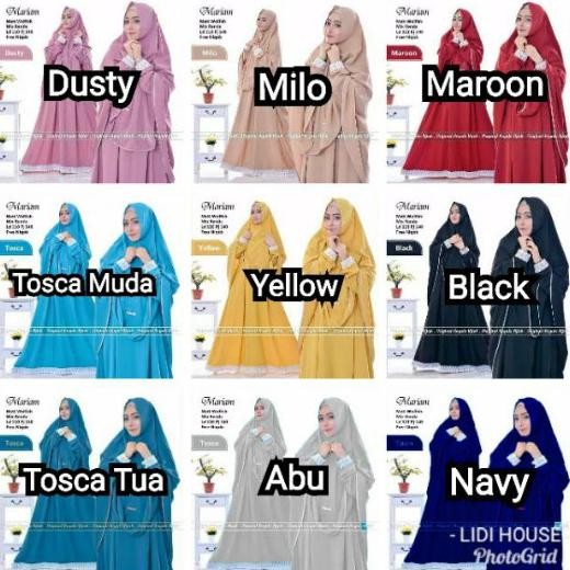 Mariam Syari/Gamis Syari/Baju Gamis