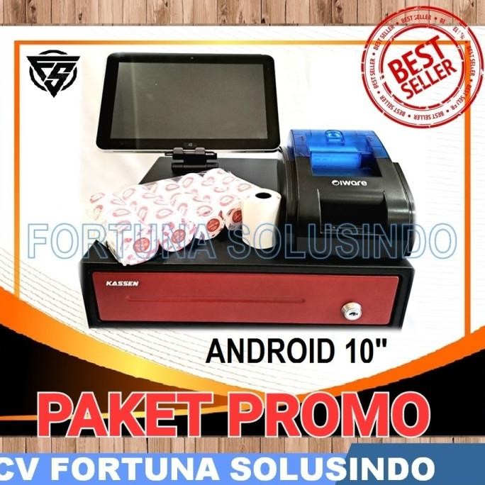 

PAKET MESIN KASIR ANDROID 10 INCHI