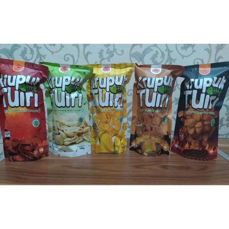 

Krupuk Tuiri Krupuk Tulang Ikan Tenggiri Krupuk Kalsium Krupuk Sehat Bergizi 70gr