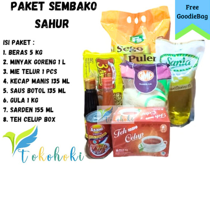 

Paket Sembako Sahur Beras 5Kg