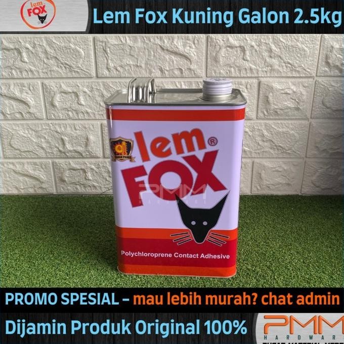 

LEM FOX KUNING GALON 3 KG