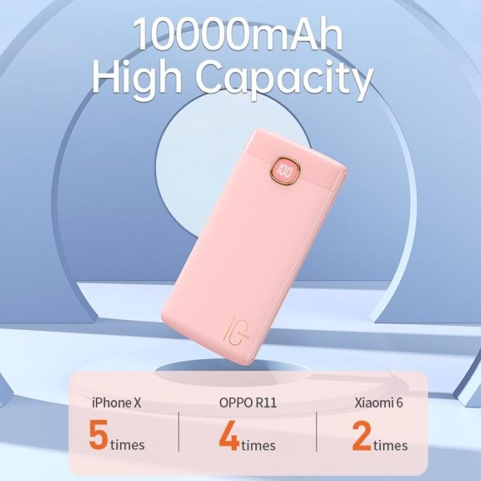 Basike Power Bank 20000 Mah 10000 Mah Powerbank Dual Usb Murah Mini Original Dan Terpercaya