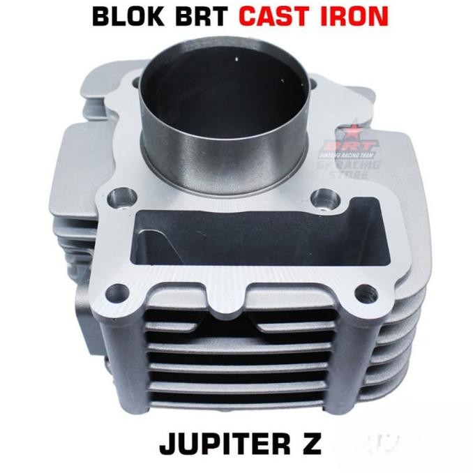 BLOK BRT JUPITER Z - BORE UP 130CC - BAHAN CAST IRON
