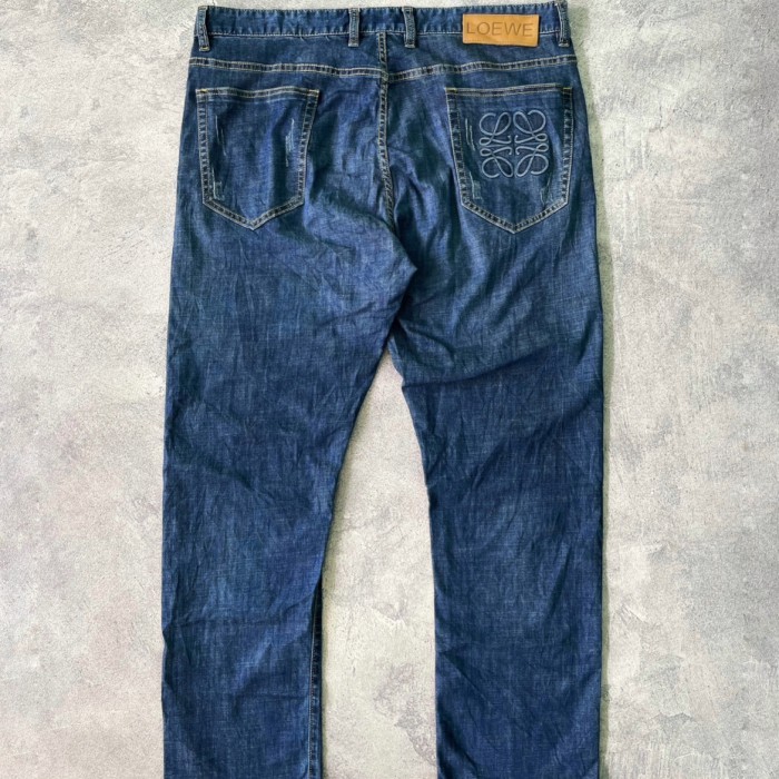 Loewe pocket logo denim jeans authentic original