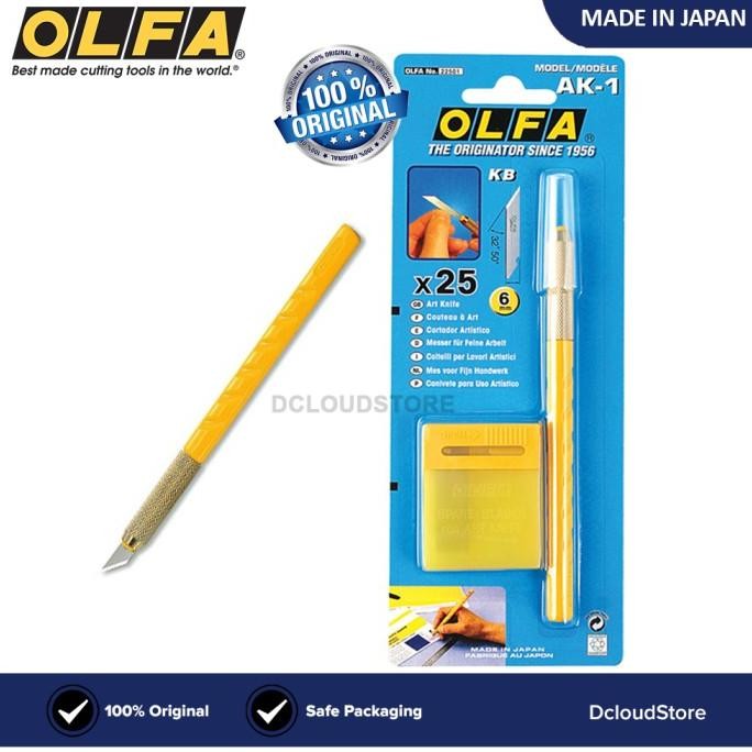 

Cutter Art Knife Olfa Ak-1 Original Dan Terlaris