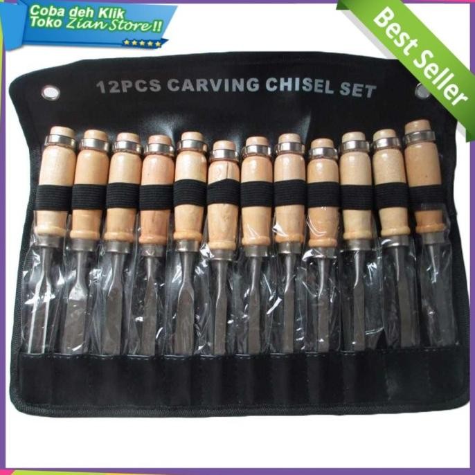 

Set Pisau Ukir Pahat Kayu 12 In 1 Wood Carving Art Knife Oe12 Original Dan Terlaris