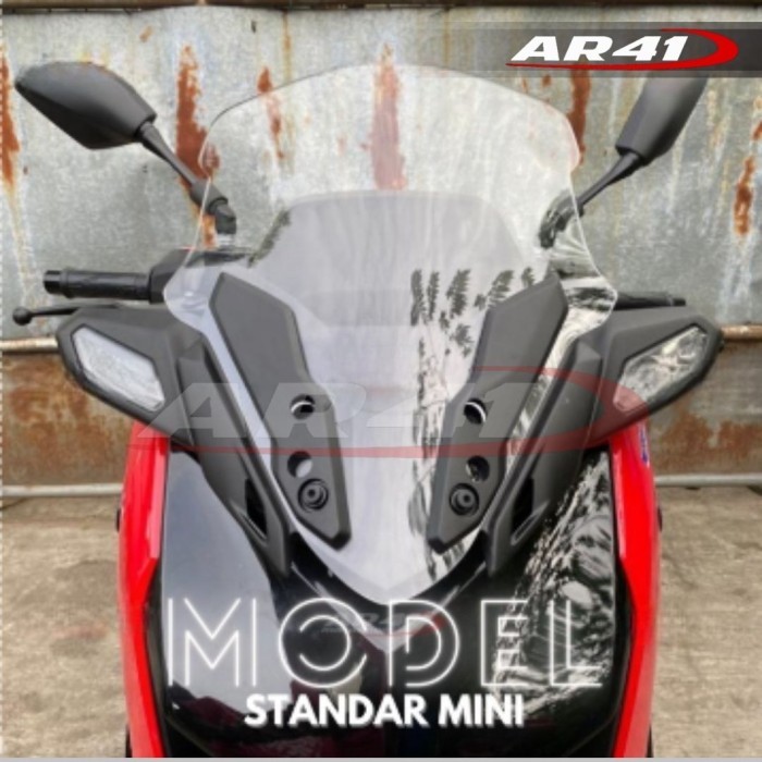 Windshield Xmax New 2023, Visor Xmax New 2023 , Kaca Depan Xmax 2023