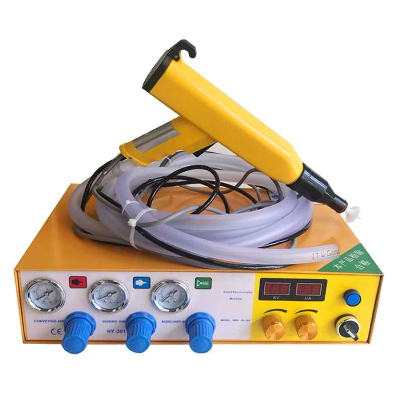 RAW NEW Portable Powder Paint Experiment System Electrostatic Powder Coating Machine with Electrosta