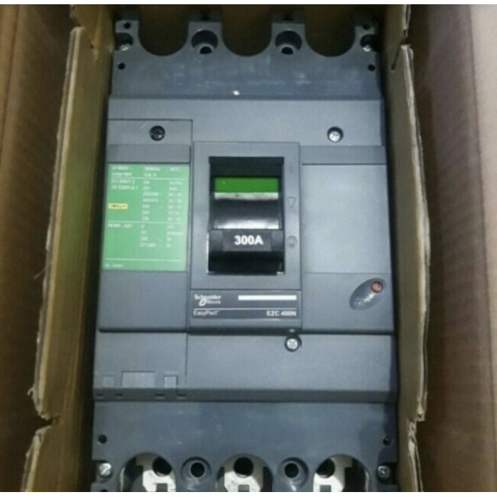 MCCB SCHNEIDER EZC400N 300A 3pole