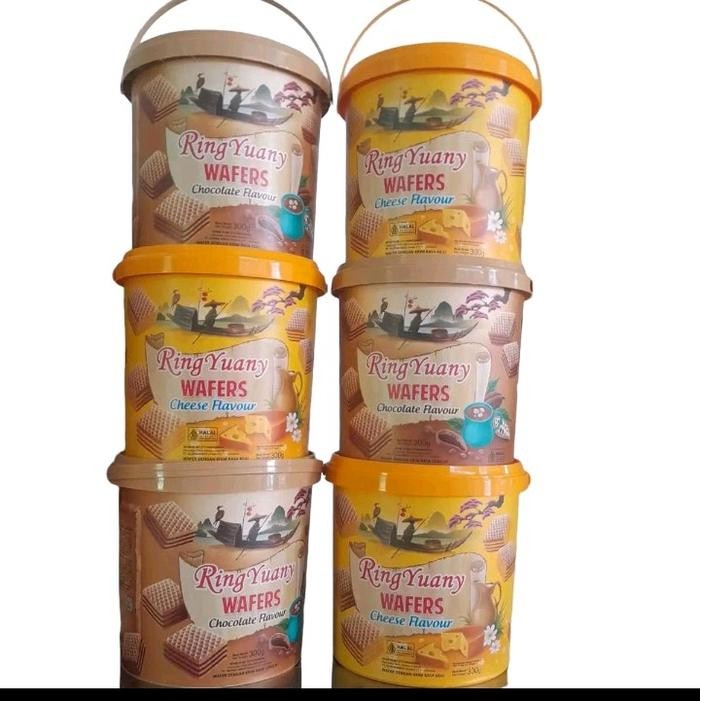 

wafer ringyuany 300gram dapat 6 toples exp 2026