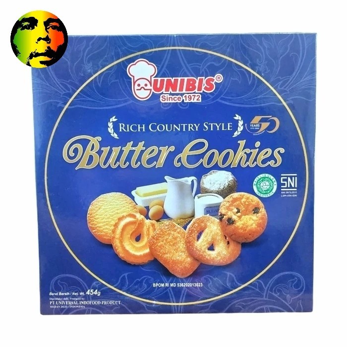

Unibis butter cookies 454gr isi 6