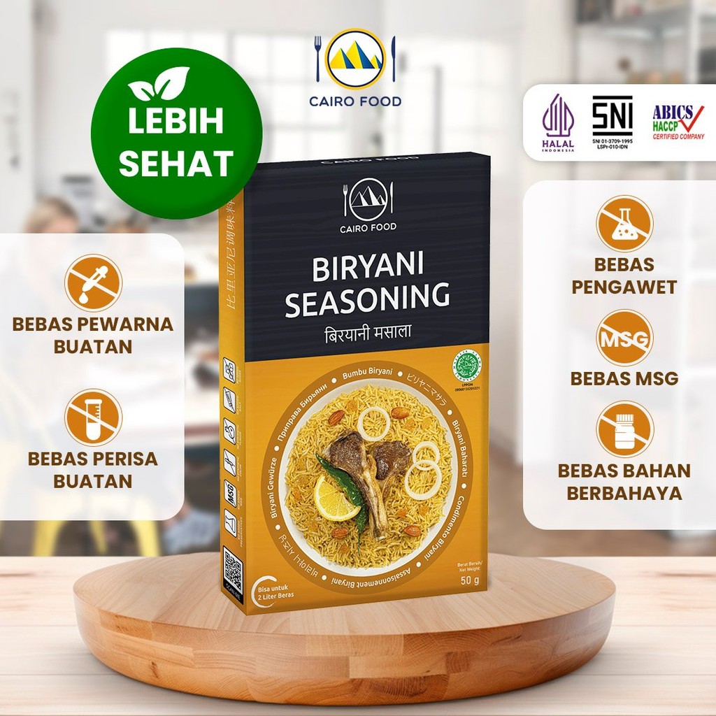 

Bumbu Biryani Spice Mix Sehat - Cairo Food