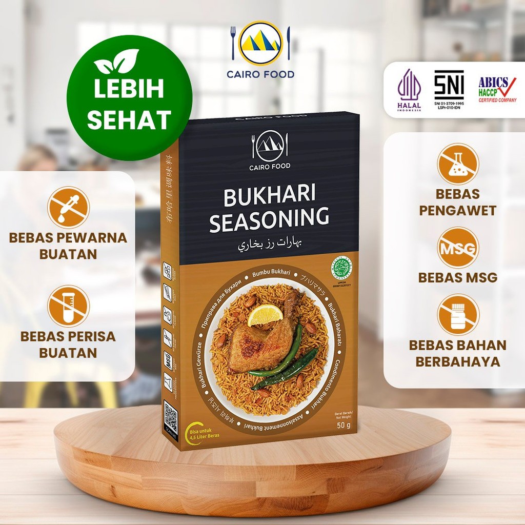 

Bumbu Bukhari Spice Mix Sehat - Cairo Food