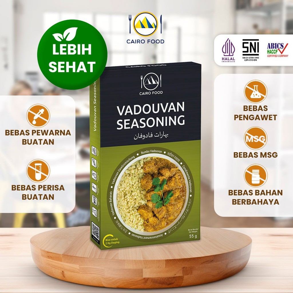 

Bumbu Vadouvan Spice Mix Sehat - Cairo Food