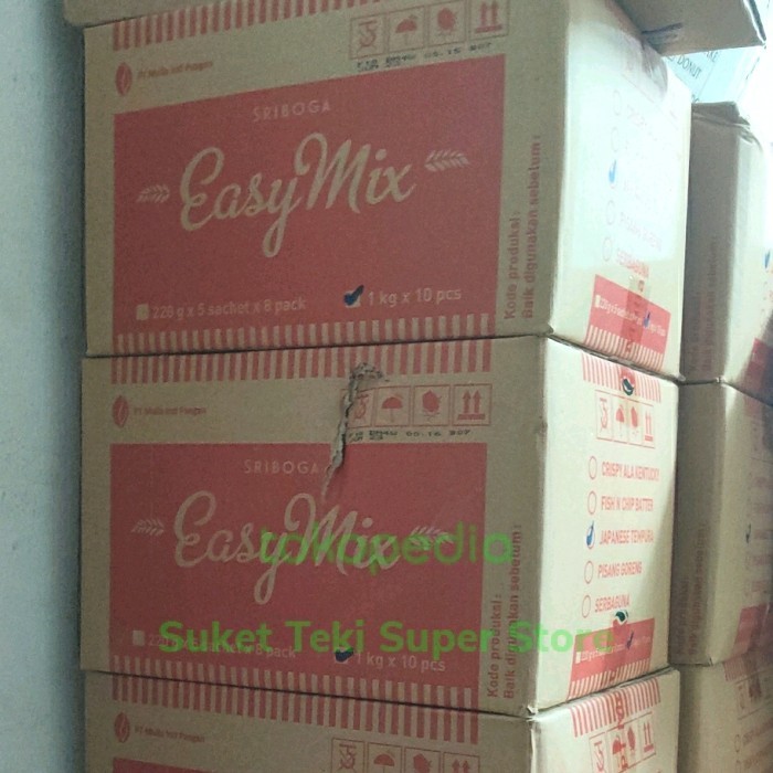 

EasyMix Easy Mix Japanese Tempura 1 kg Tempurako per DUS Grosir isi 10