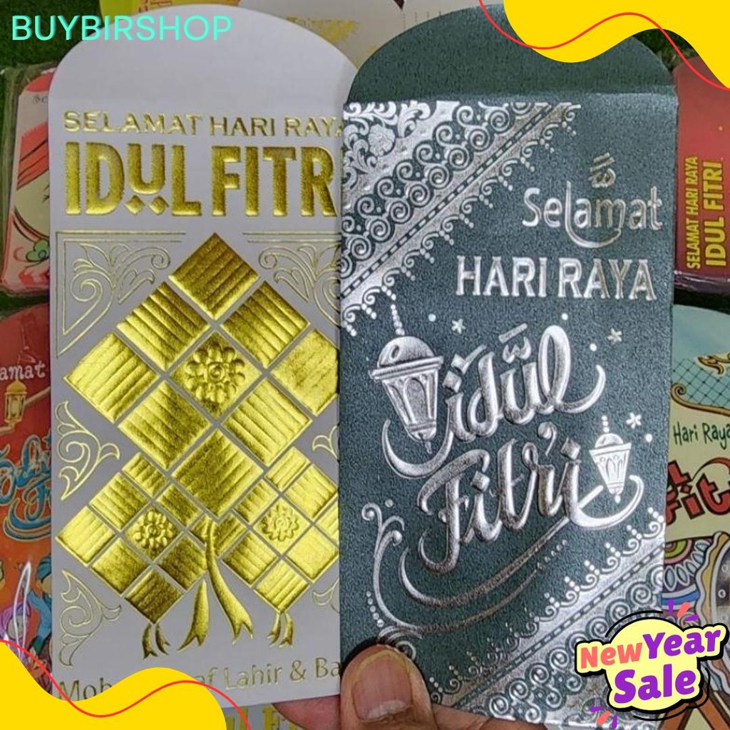 

Bellino - Grosir 1Pak Isi 50 Lembar Amplop Poli Lebaran Ukuran Sedang L Exclusive Mewah Premium Angpau Lebaran Thr Flash Sale! Diskon Hingga 70%