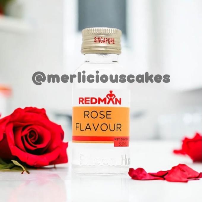 

------] Redman Rose Flavour Perasa Perisa Makanan Kue Minuman Bunga Mawar