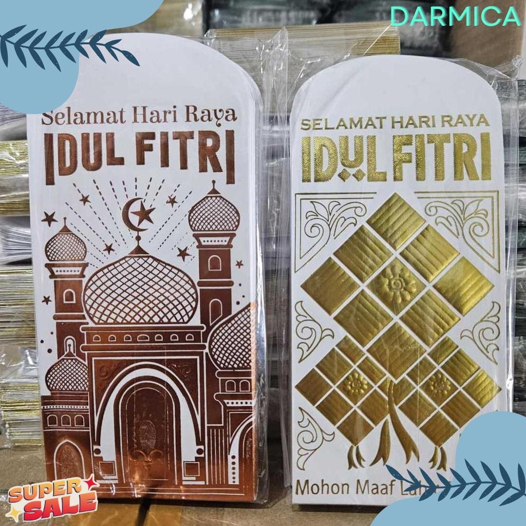 

Bellino - Grosir 1Pak Isi 50 Lembar Amplop Poli Lebaran Ukuran Sedang L Exclusive Mewah Premium Angpau Lebaran Thr Terlaris! Produk Ini Banyak Dicari