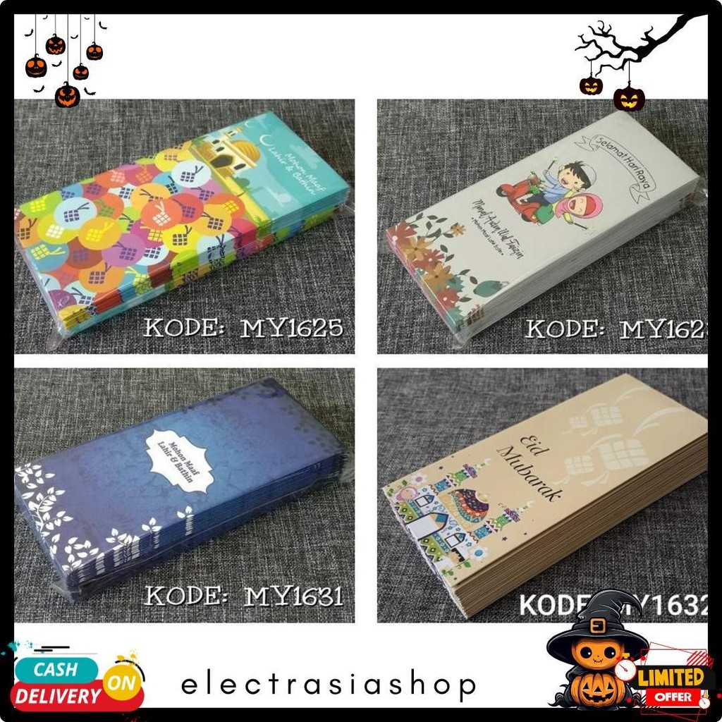 

Amplop Lebaran Idul Fitri Best Seller Diskon Setengah Harga
