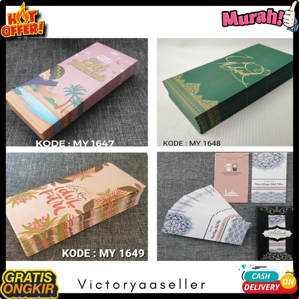 

Amplop Lebaran Exclusive - Angpau Uang Kode My1638 Terlengkap Dan Termurah