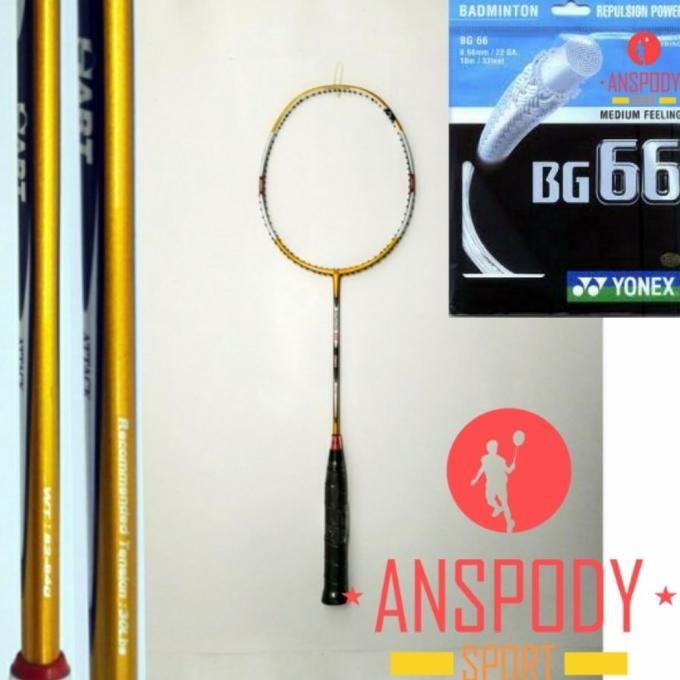 PROMO HART INFINITE 888 ATTACK/DEFFENSIVE FREE SENAR YONEX BG66 Terlaris