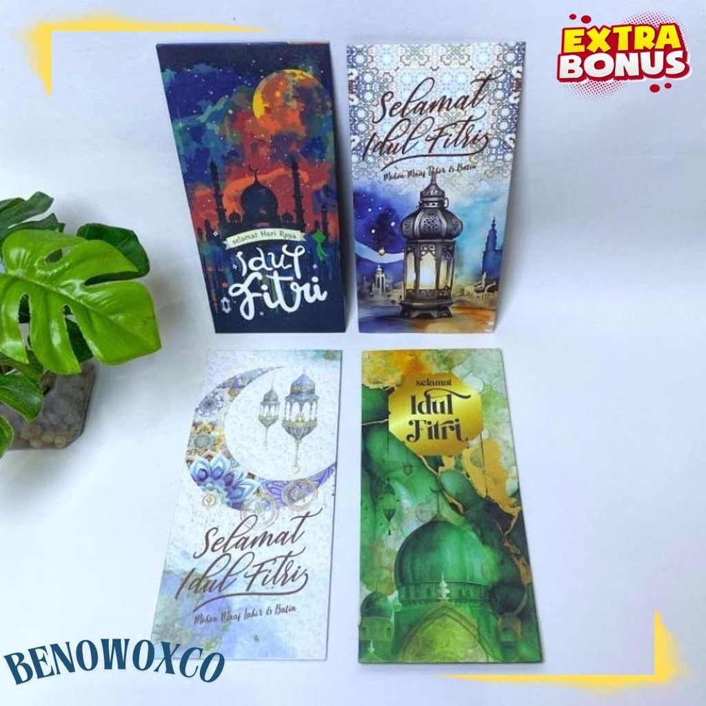 

Amplop Lebaran 2025 Unik Aesthetic Glosir 1 Pack ( Isi 40 Pcs ) Siap Pakai, Amplop Idul Fitri Ukuran Jumbo Diskon Setengah Harga