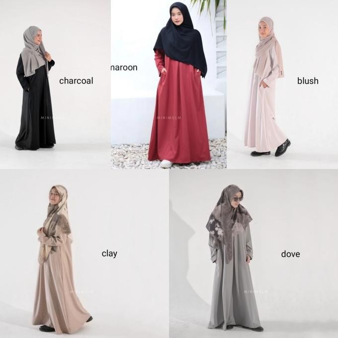 BEST SELLER BASIC DRESS (GAMIS DAILY) | MINIMSLM