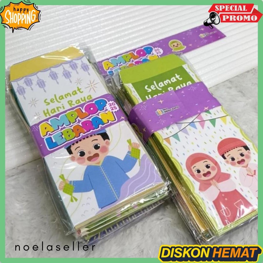 

Ready Amplop Lebaran Edisi 2025 1 Paket Isi 50 Pcs Iska Media Utama - Amplop Lebaran Lucu - Amplop Lebaran Murah - Desain Unik - Uang Diskon