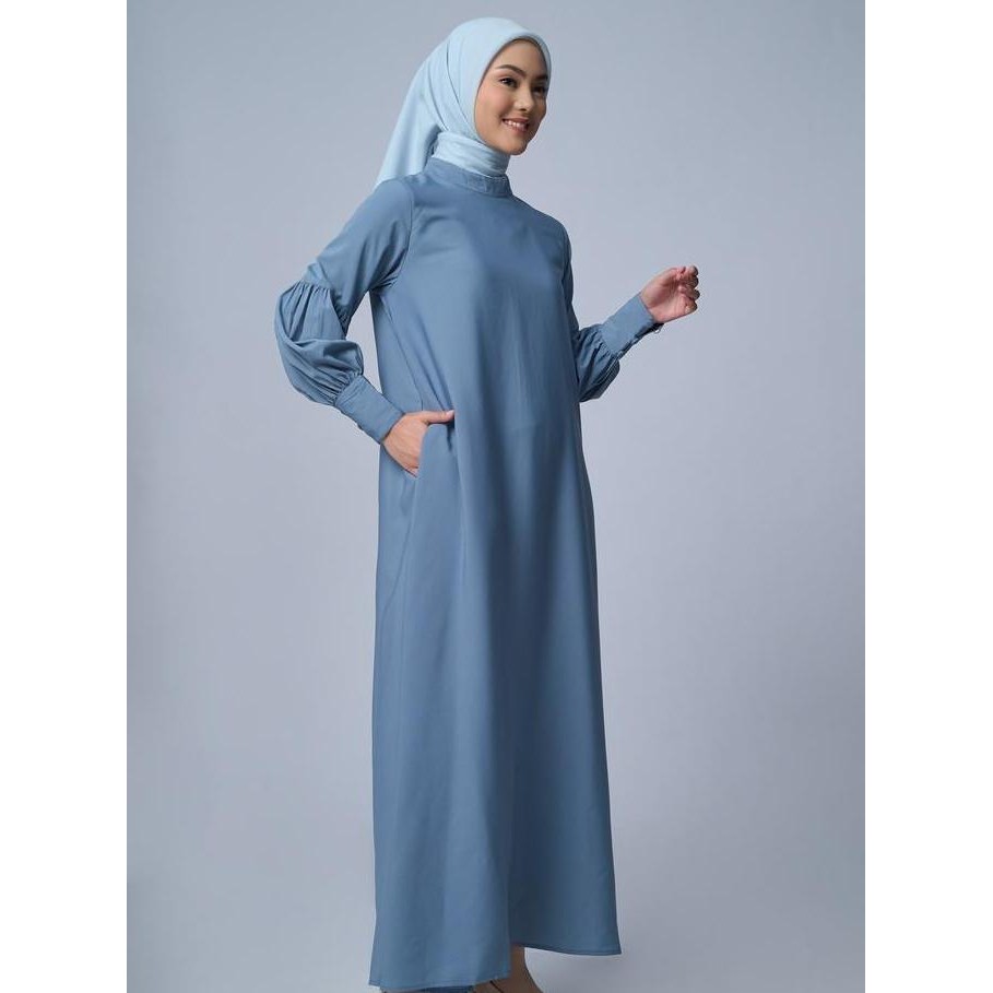BEST SELLER ZM ZASKIA MECCA - WYL GAMIS DRESS BASIC - DAILY SIMPEL