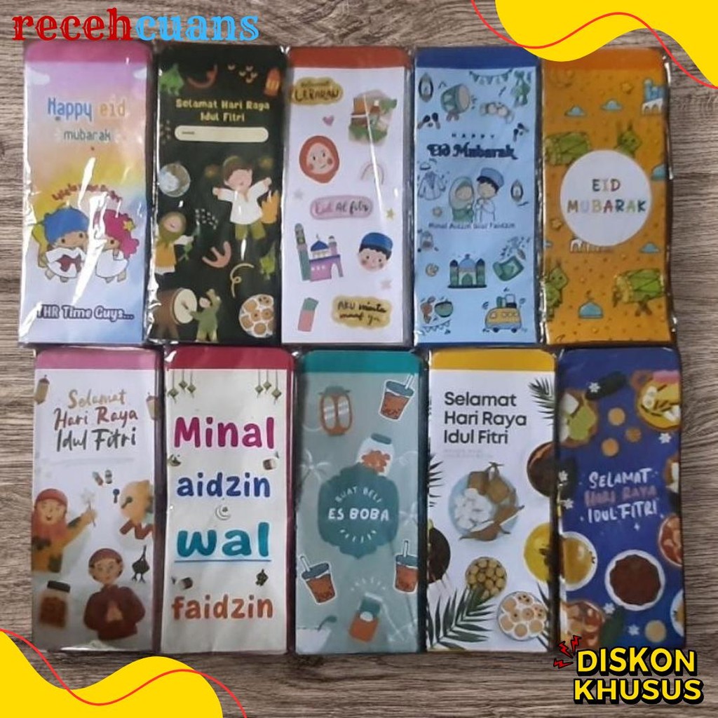 

Promo 20 Pack Isi 200 Amplop Lebaran Jumbo /Packet ..7X18 Terlaris! Produk Ini Banyak Dicari