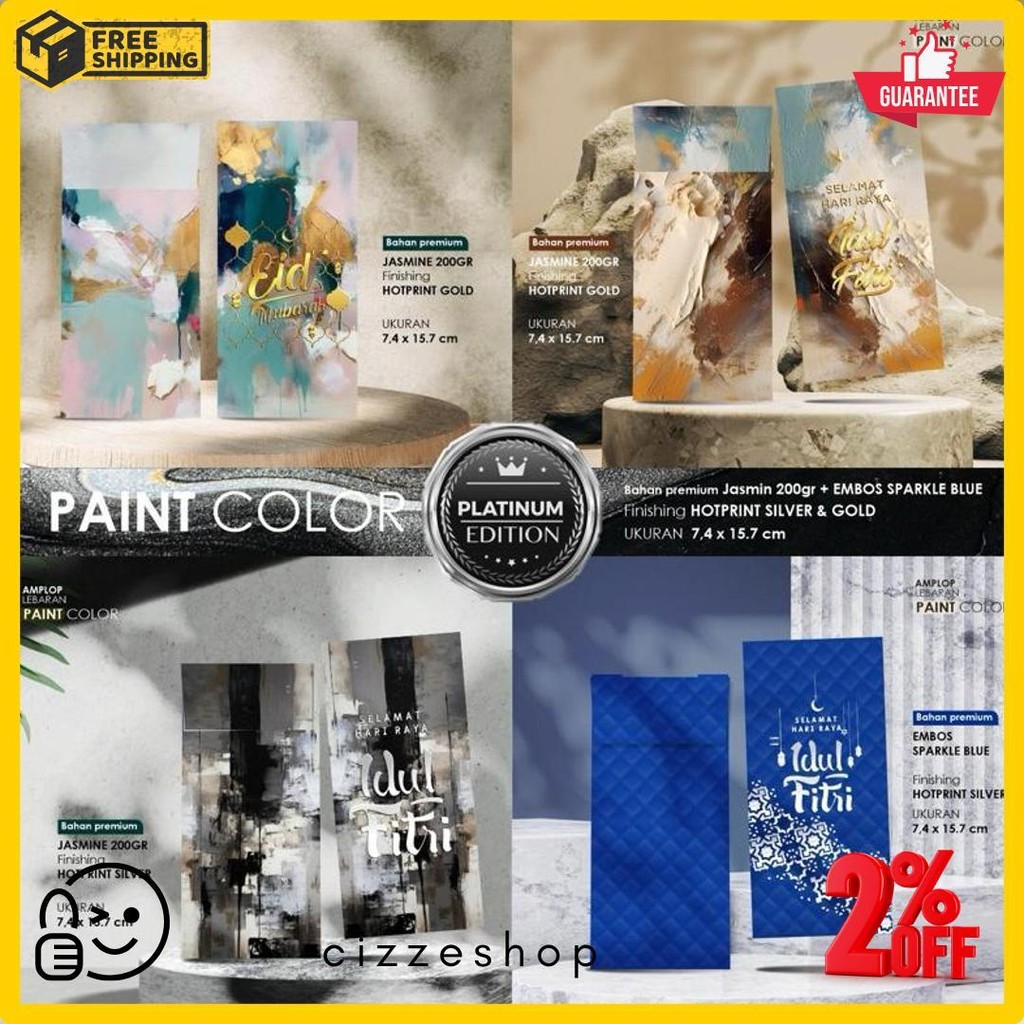 

Amplop Lebaran Exclusive | Isi 40Pcs | Platinum Edition | Lilited Edition | Amplop Lebaran Mewah Diskon Setengah Harga