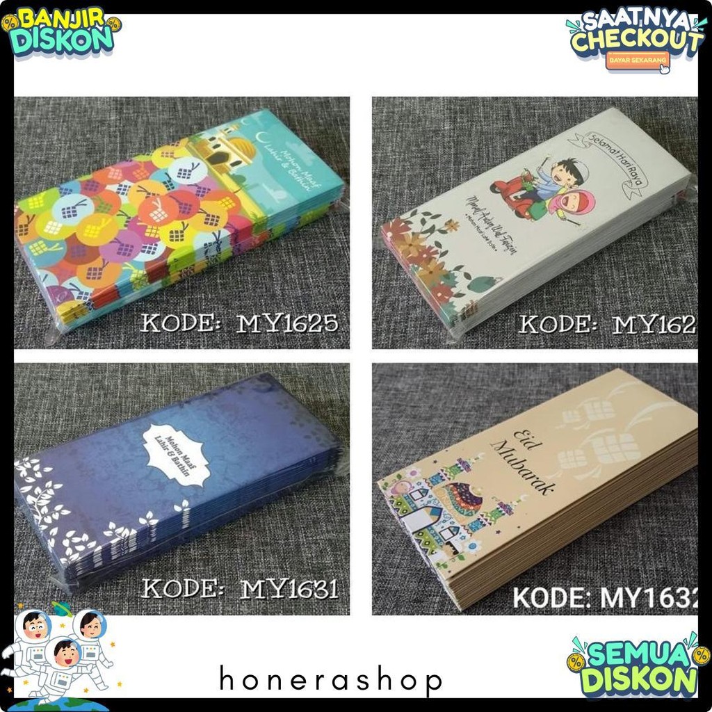 

Amplop Lebaran Exlcusive - Angpau Uang Kode My1645 Diskon