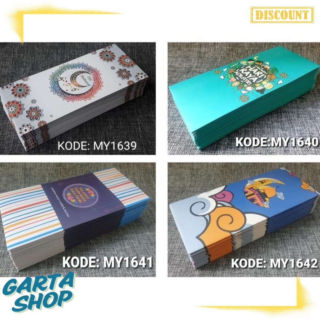 

Amplop Lebaran Exclusive - Angpau Uang Kode My1638 Diskon
