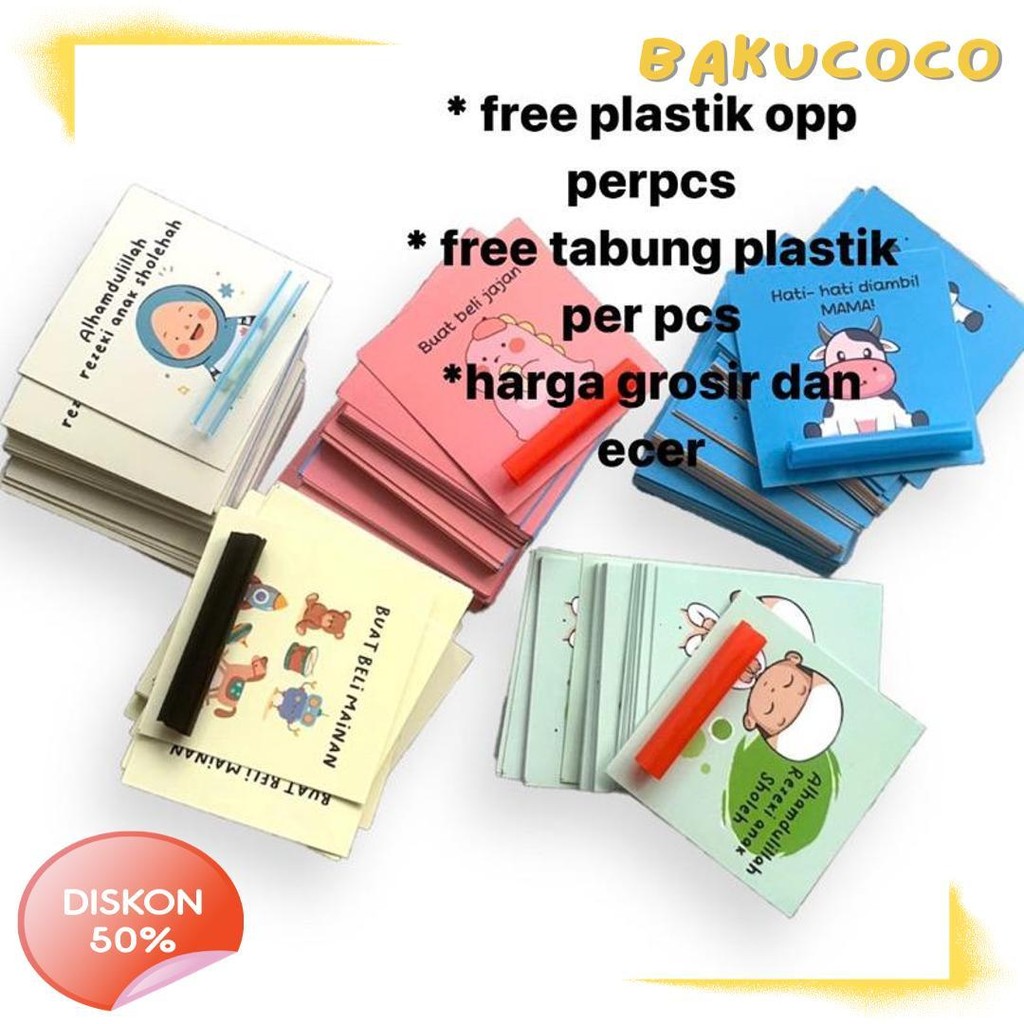 

(100Pcs) Amplop Lebaran Unik Lucu Grosir Uang Diluar Flash Sale! Diskon Hingga 70%