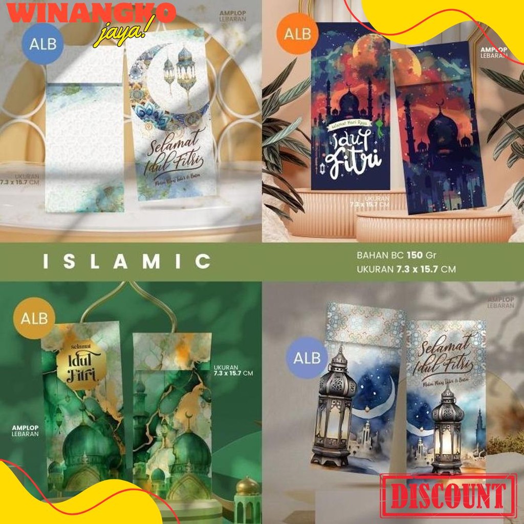 

Amplop Lebaran Premium | Amplop Lebaran Aster 150Gsm | Isi 100Pcs 4Motif (Sesuai Tema) | Amplop Lebaran Kekinian Diskon Setengah Harga