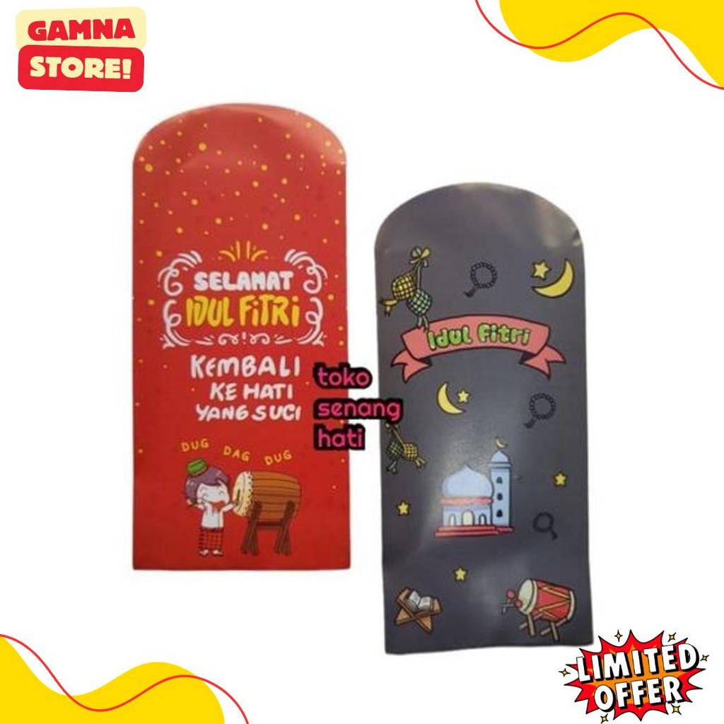 

Amplop Lebaran Premium Panjang Isi 100 Pcs / Angpao Lebaran Terlengkap Dan Termurah