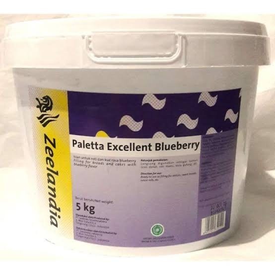 

Selai Blueberry Paletta Zeelandia Kemasan 5 kg