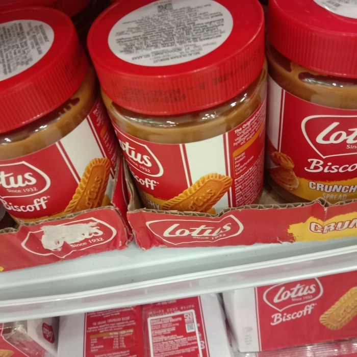 

selai lotus biscoff crunchy smooth
