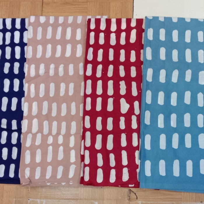 kain batik shibori terbaru