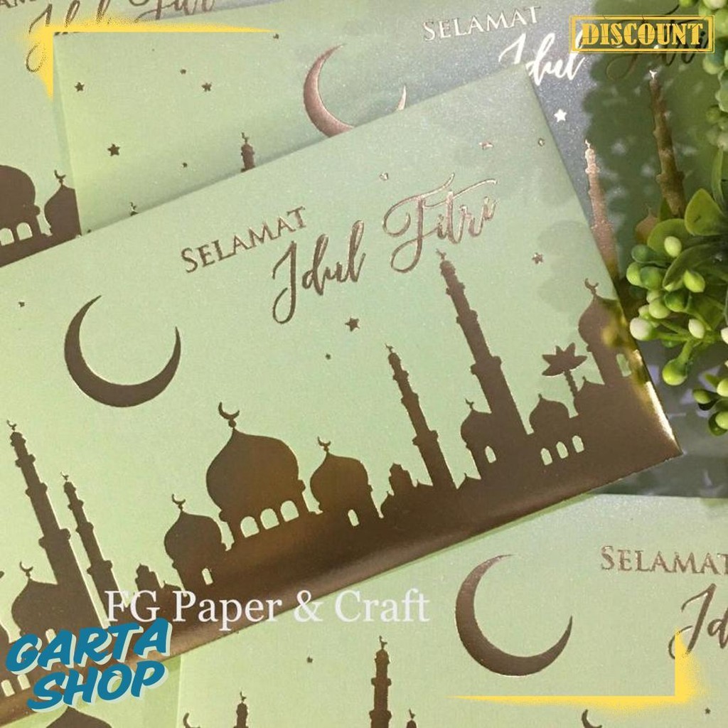 

Amplop Lebaran Idul Fitri Elegant Ramadhan Mosque 5Pcs By Fgpaper Diskon Setengah Harga