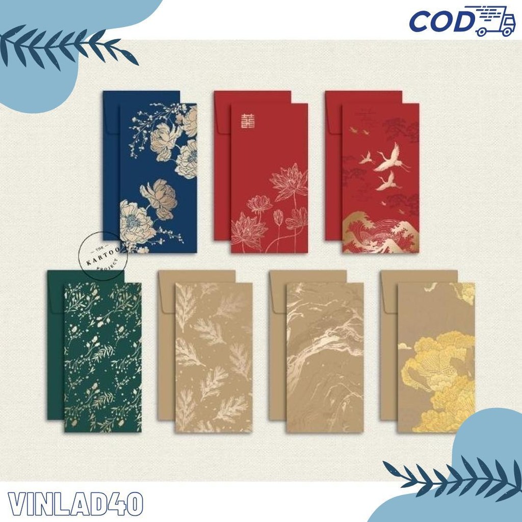 

Angpao Isi 4 Pcs / Money Envelope / Amplop Uang Premium Untuk Imlek, Wedding, All Occasion Terlaris! Produk Ini Banyak Dicari