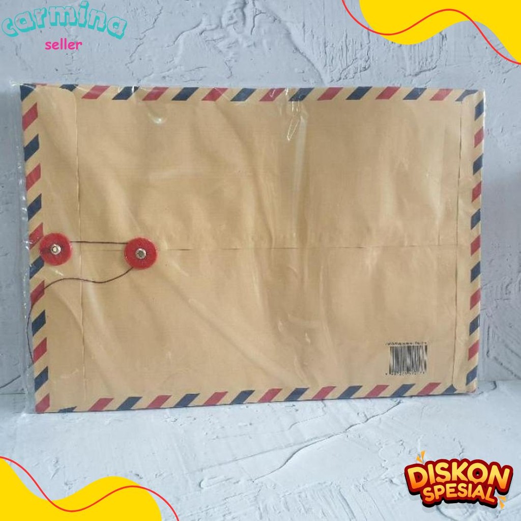 

Amplop Tali 310 Airmail Executive Terlaris! Produk Ini Banyak Dicari