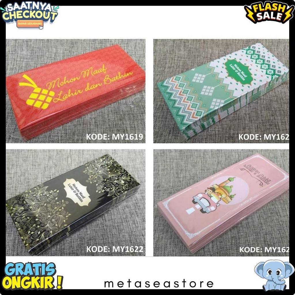 

Amplop Lebaran - Angpao Lebaran Eklusive Kode My1625 Terlaris! Produk Ini Banyak Dicari