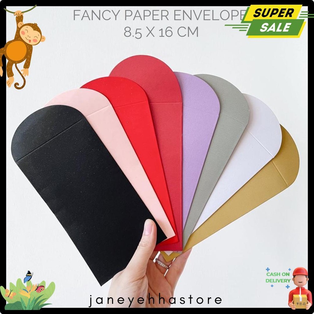 

1 Pack Isi 5 Amplop Uang Angpao Angpau Polos Putih Hitam Merah Wedding Nikah Pernikahan Lebaran Seserahan Terlaris! Produk Ini Banyak Dicari