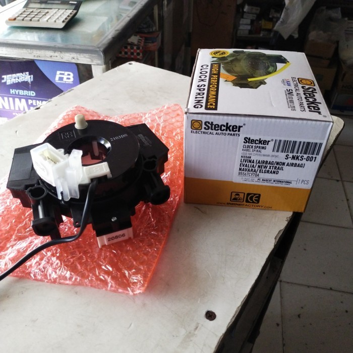 Kabel Spiral Klakson Nissan Livina(Airbag) Stecker Taiwan B5567Cy70A