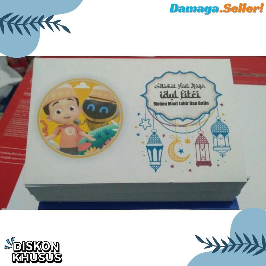 

100 Pcs Amplop Lebaran Custom Terlengkap Dan Termurah