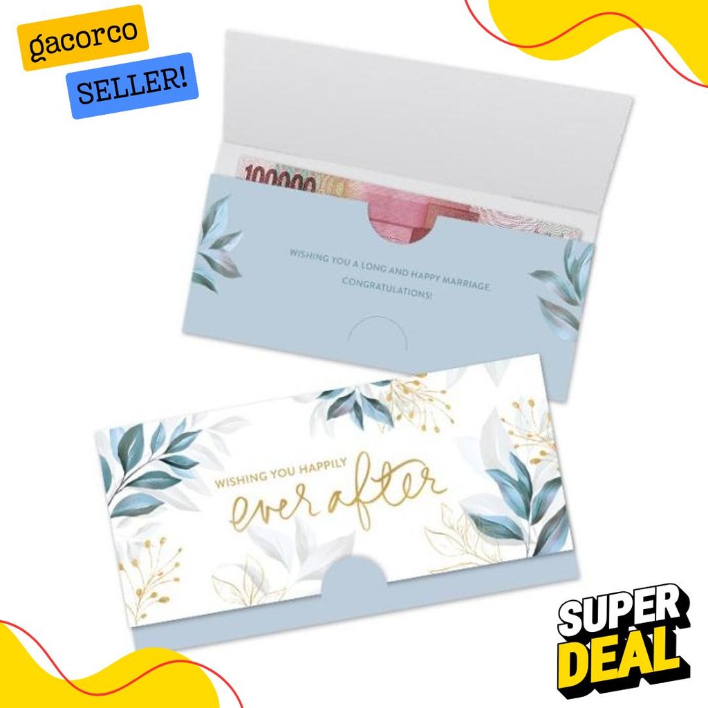 

2In1 Amplop & Kartu / Cardvelope Wedding Harvest - Eternal Wedding Terlaris! Produk Ini Banyak Dicari