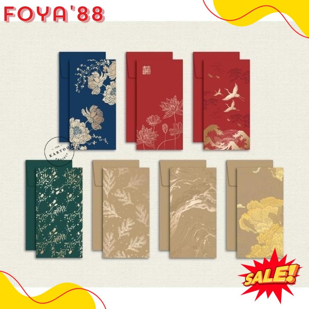 

Angpao Isi 4 Pcs / Money Envelope / Amplop Uang Premium Untuk Imlek, Wedding, All Occasion Terlengkap Dan Termurah