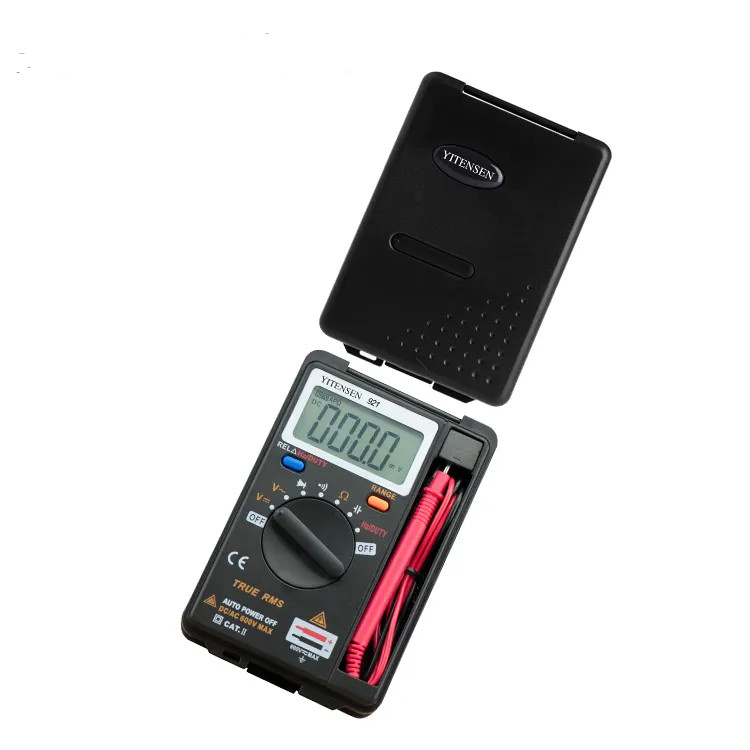 SALE VICTOR VC921 4000 Counsts Mini Palm Digital Multi-meter Voltage Resistance Capacitance Foldable