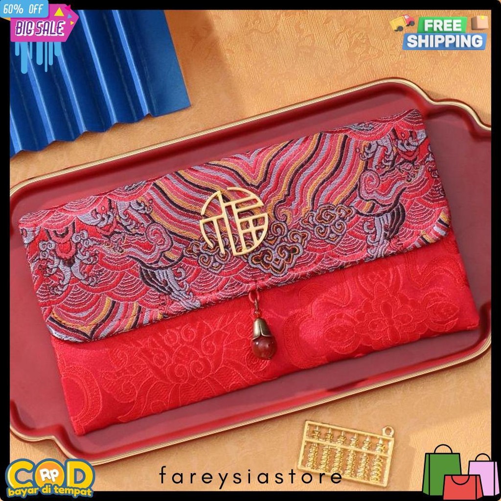 

Angpau Imlek Tahun Baru 2025 Kain Tebal Premium Impor Chinese | Angpau Kain Amplop Merah Tahun Baru Imlek 2025 Terlengkap Dan Termurah